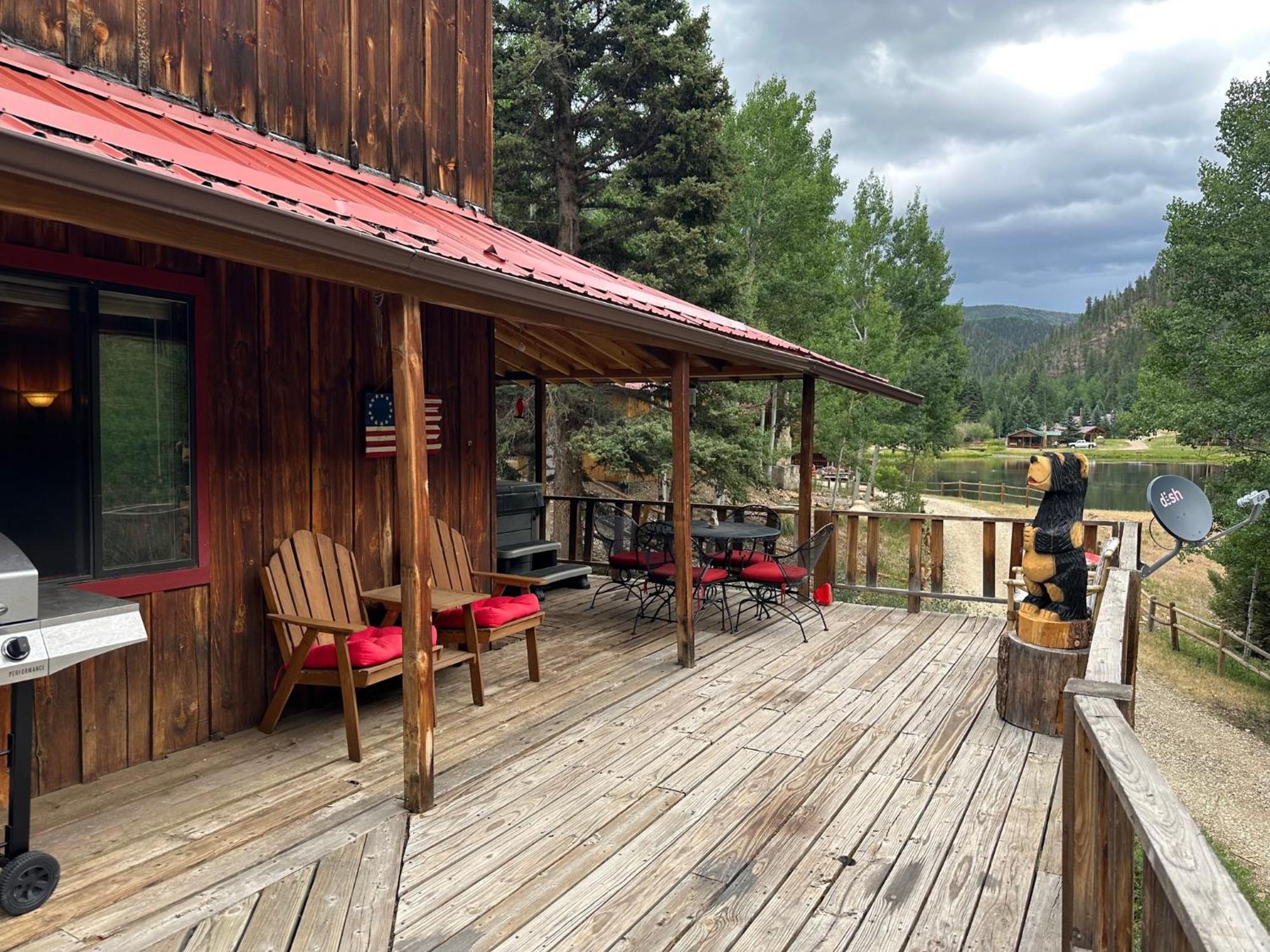 Вилла Miners Cabin In Bitter Creek Ред-Ривер Экстерьер фото